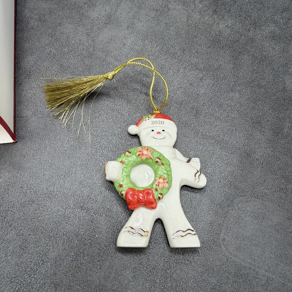 Lenox 2020 Annual Gingerbread Man Ornament #889965